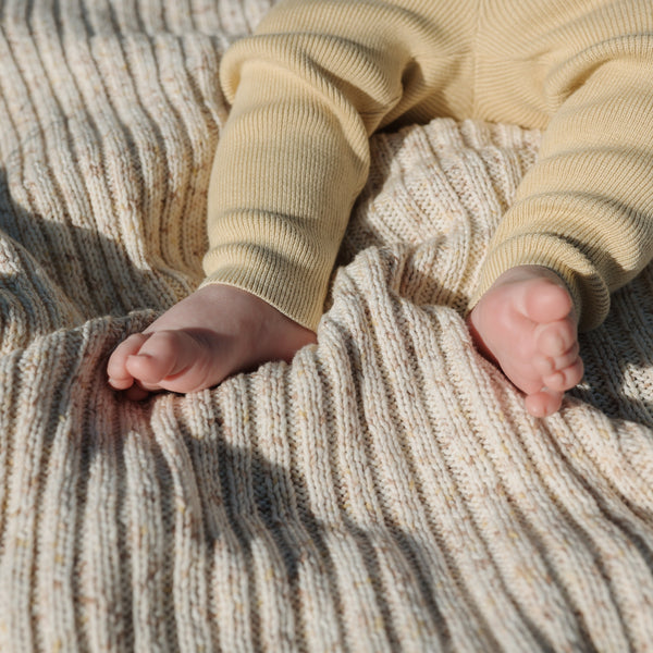 Funfetti Ribbed Baby Blanket - Splice