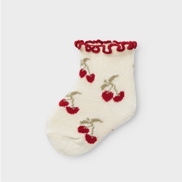 Darlene Sock - Turtledove Cherry