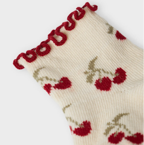 Darlene Sock - Turtledove Cherry
