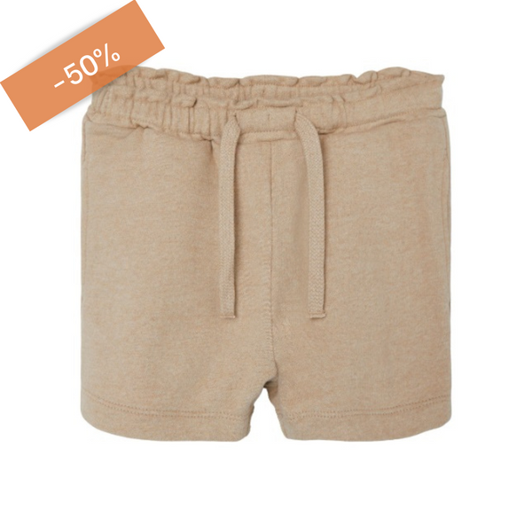 Daylin Loose Sweat Short - Croissant Melange