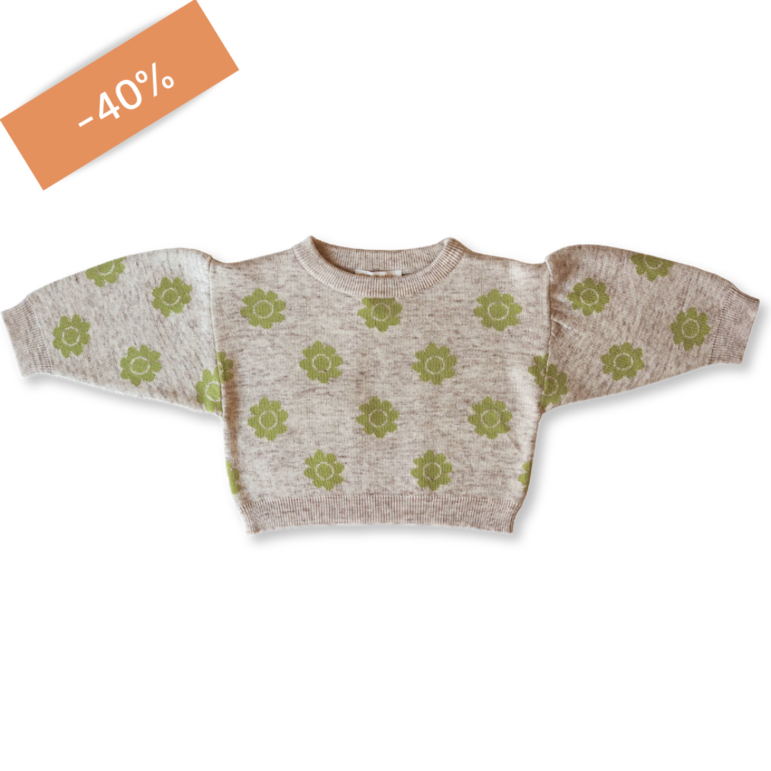 Pansy Pull Over - Lime & Marle
