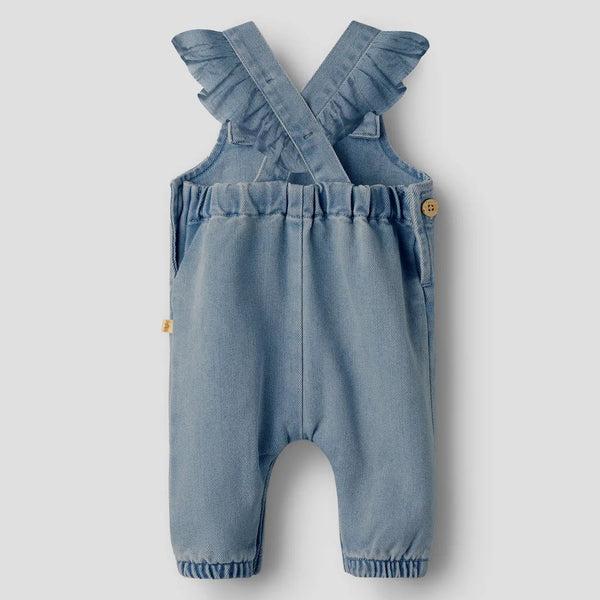 Lulia Loose Denim Overal - Medium Blue Denim