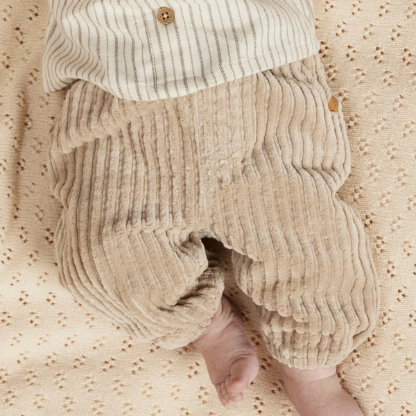 Raul Loose Corduroy Pants - Oxford Tan