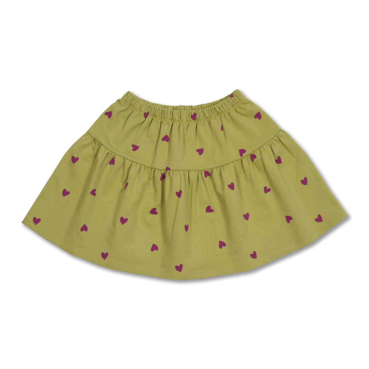 Mini Ruffle Skirt - Hearts