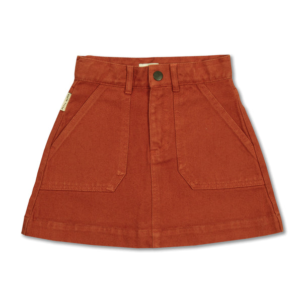 Cargo Skirt - Bombay Brown
