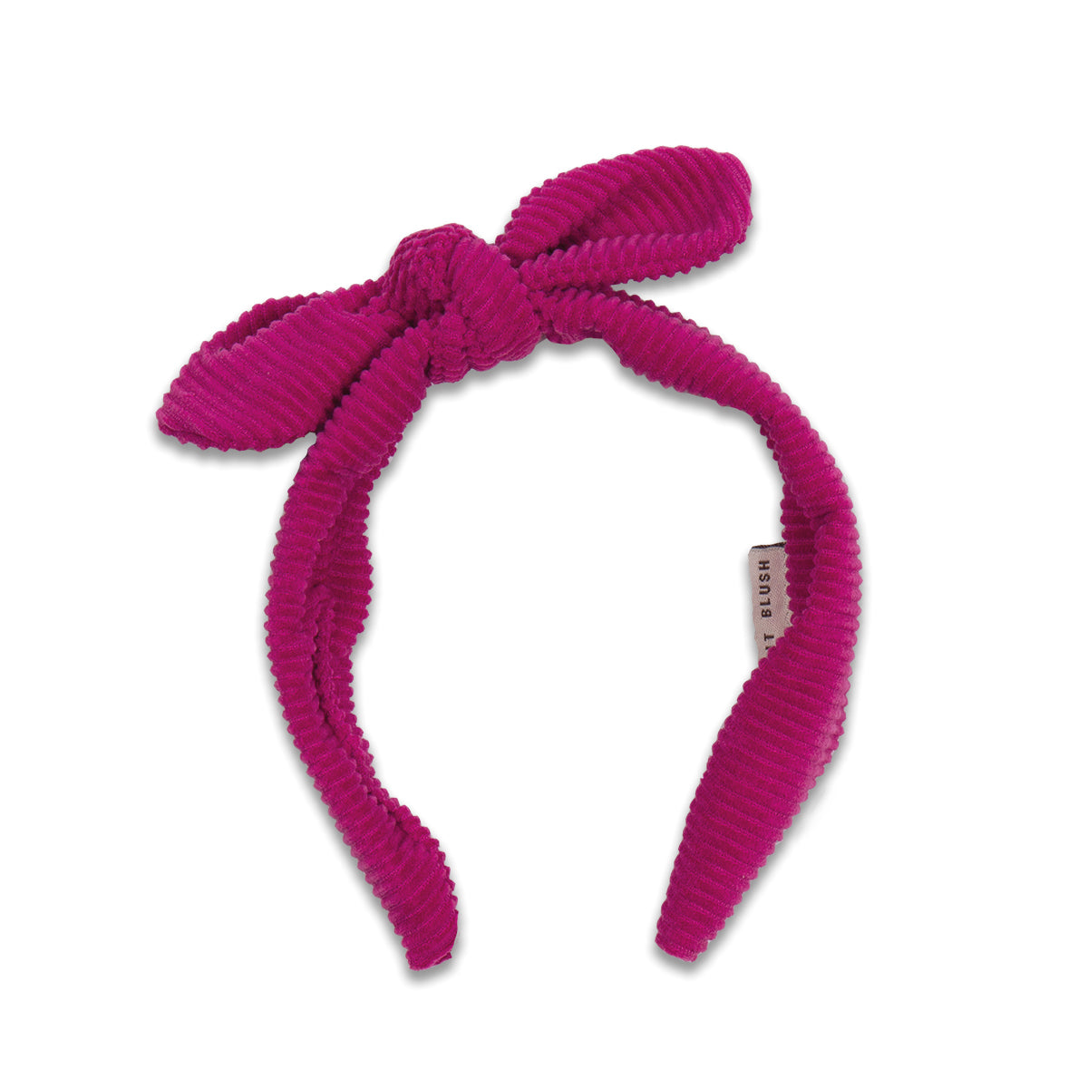 Bow Headband - Magenta