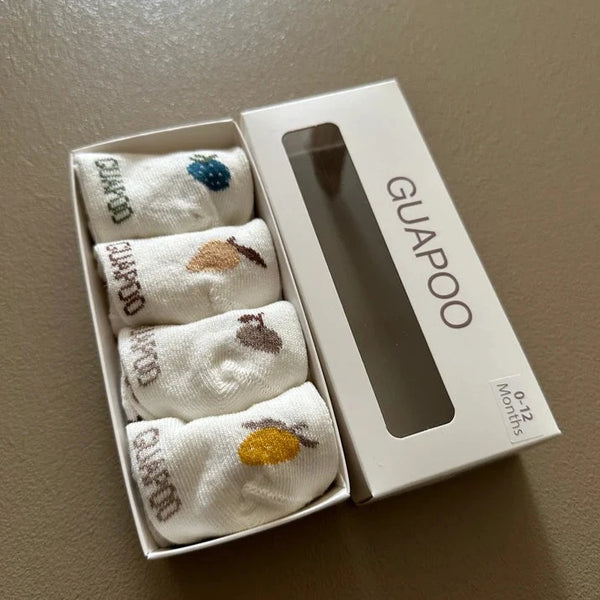 4x Set Socks - Fruits