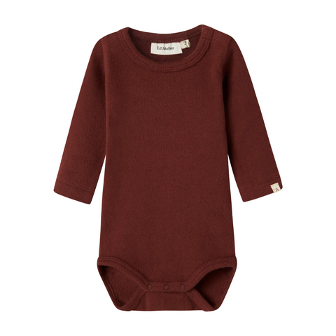 Thora Long Sleeve Slim Body - Hot Chocolate