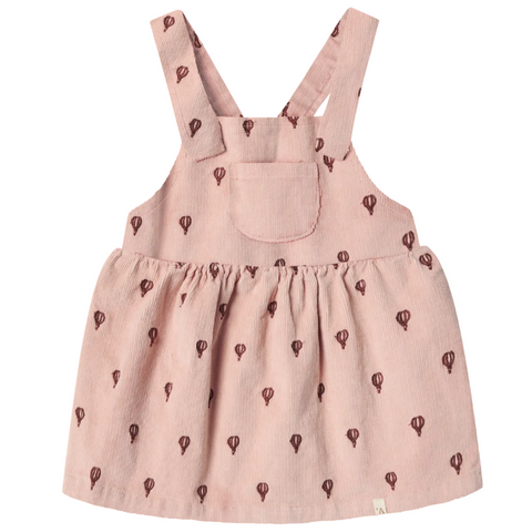 Nelly Corduroy Skirtall - Cameo Rose