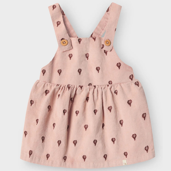 Nelly Corduroy Skirtall - Cameo Rose