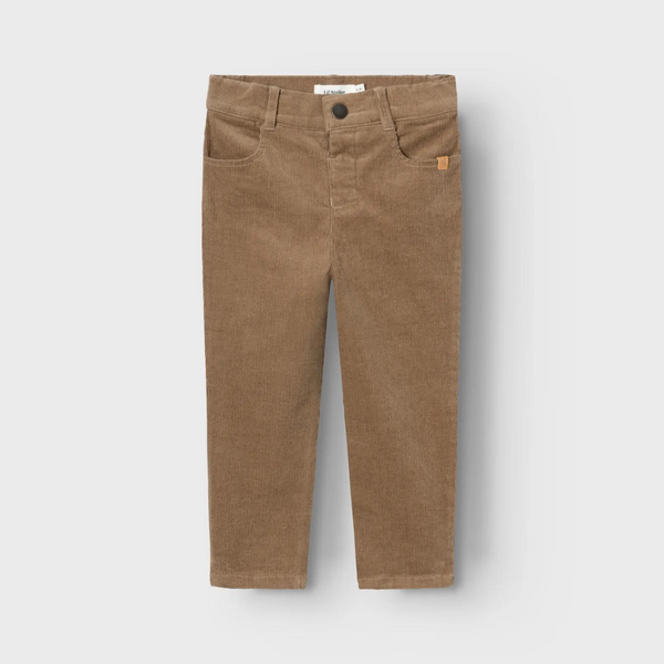 Ryan Regular Fit Corduroy Pants - Sepia Tint