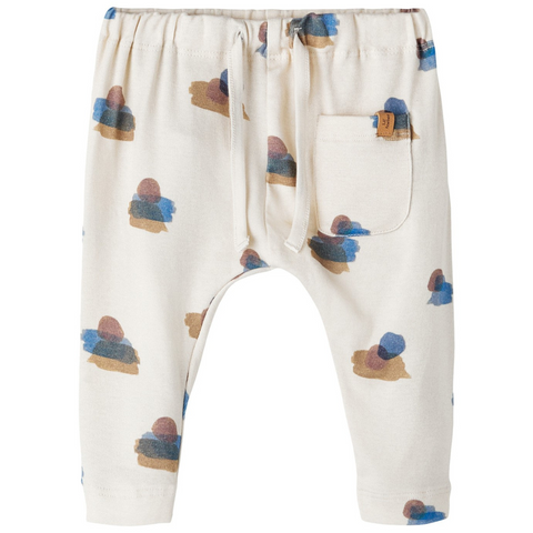 Geo Loose Pants - Turtledove