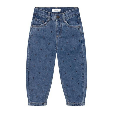 Bella Loose Jeans - Medium Blue