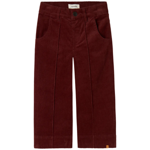 Fobert Corduroy Wide Pants - Hot Chocolate
