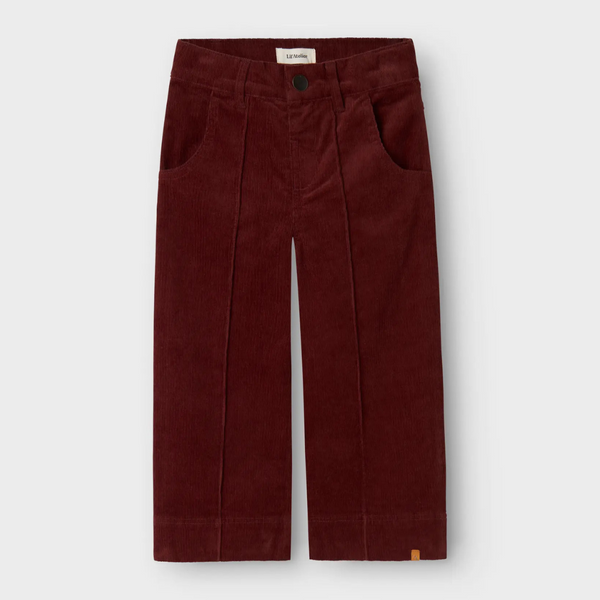 Fobert Corduroy Wide Pants - Hot Chocolate