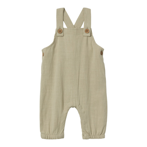 Dolie Loose Overall - Moss Gray