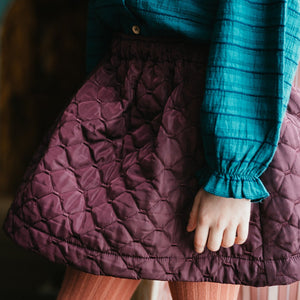 Padded Skirt - Iconic Purple