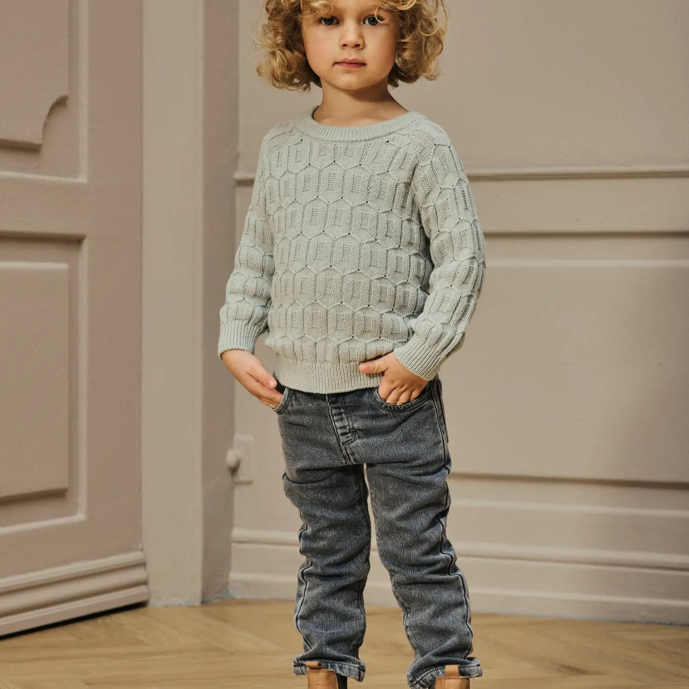 Nadie Regular Jeans - Medium Grey Denim