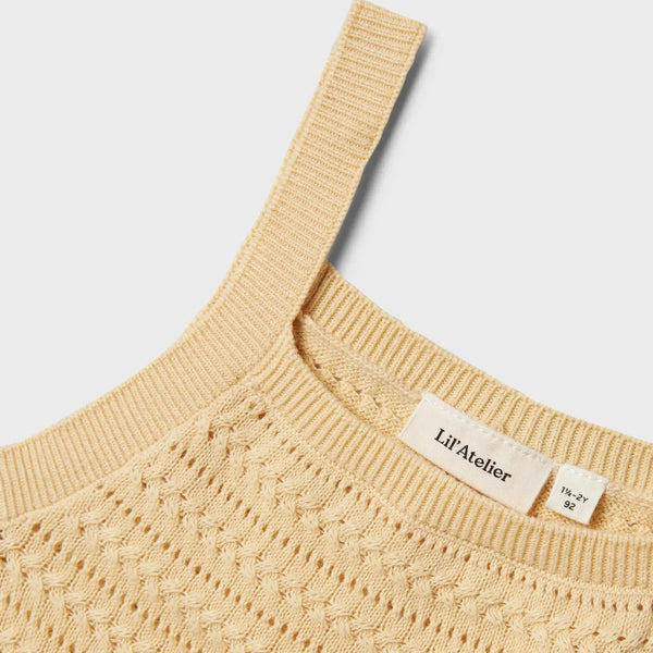 Hope Strap Knit Top - Sea Mist