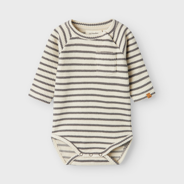 Tadeo Long Sleeve Body - Turtledove Pewter