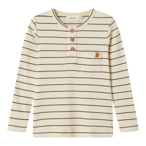 Geo Slim Top - Turtledove