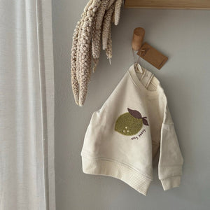 Lime Bouclé Sweater - Easy Peasy