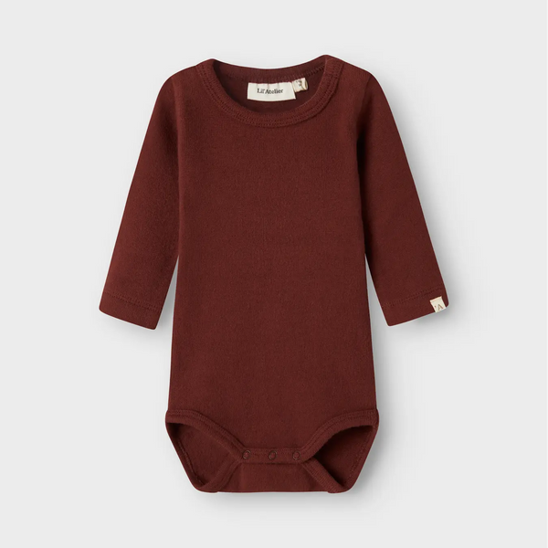 Thora Long Sleeve Slim Body - Hot Chocolate