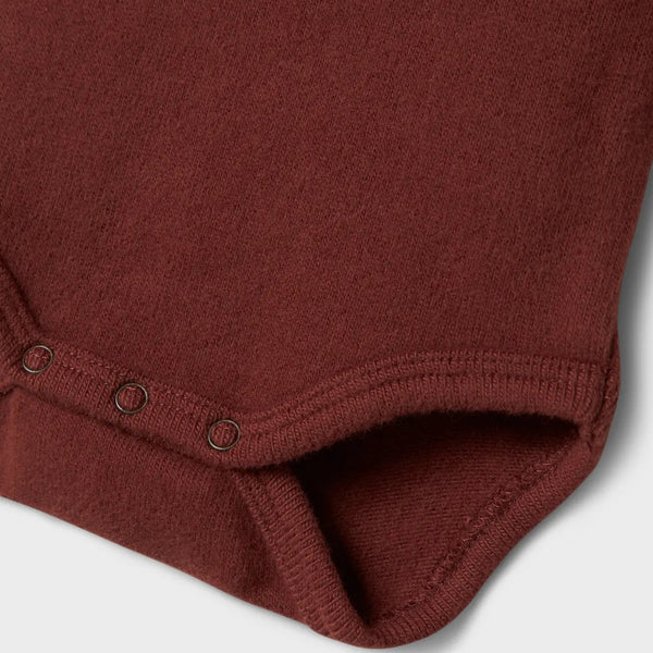 Thora Long Sleeve Slim Body - Hot Chocolate