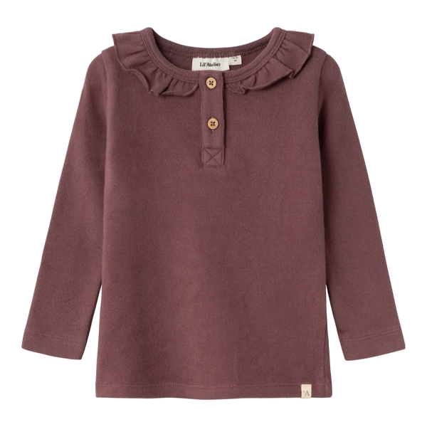 Thoro Slim Top - Rose Brown