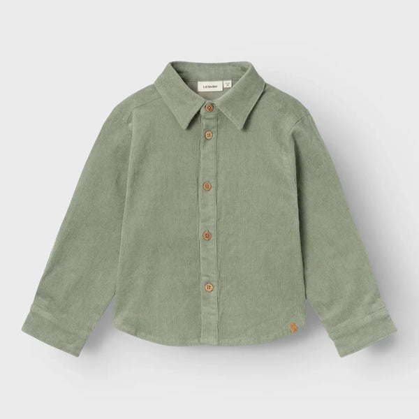 Mobert Corduroy Shirt - Seagrass