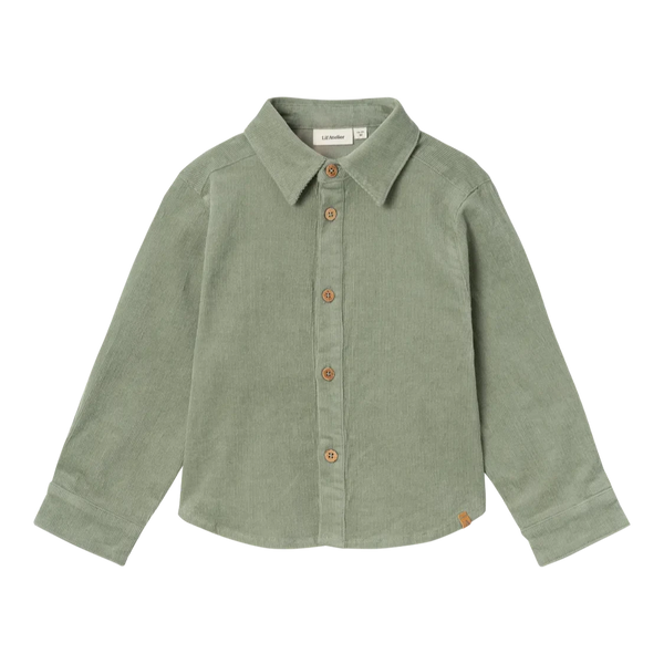 Mobert Corduroy Shirt - Seagrass