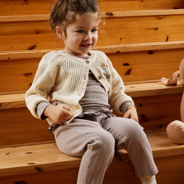 Emlen Knit Cardigan Kids - Birch