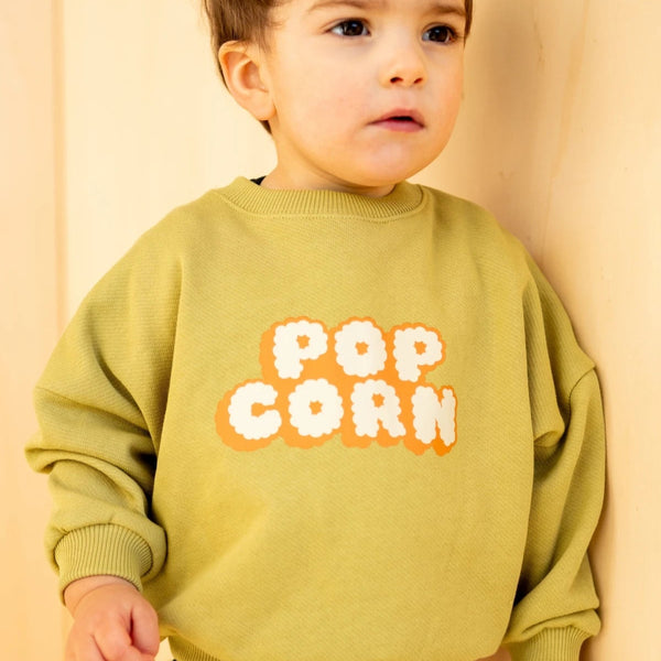 Sweat Anahiti - Pop Corn Placé Olive