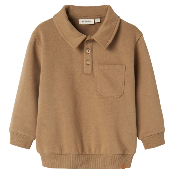 London Loose Sweater - Sepia Tint