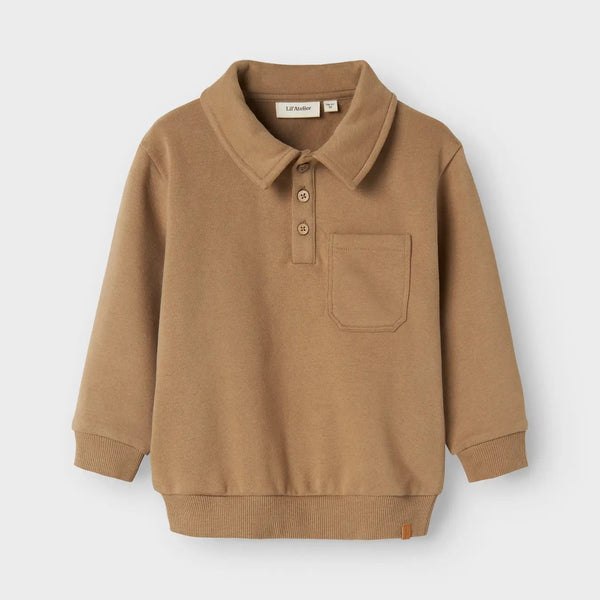 London Loose Sweater - Sepia Tint