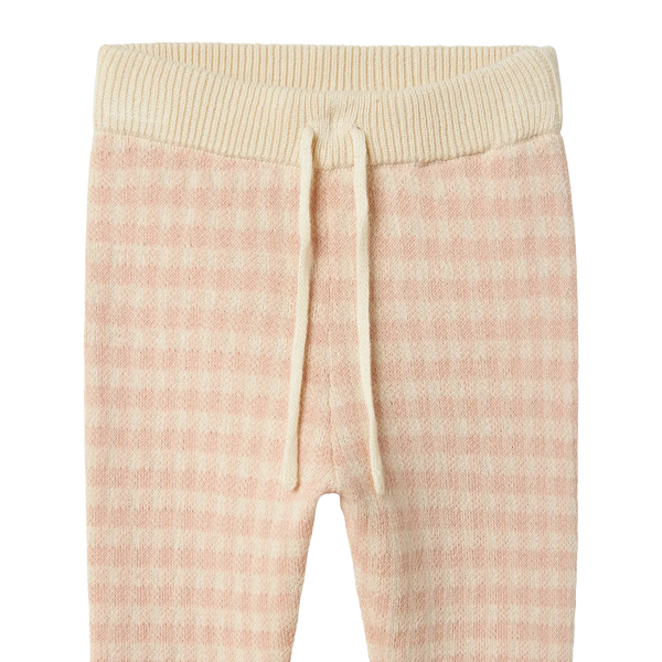 Nadie Knit Pants - Cameo Rose