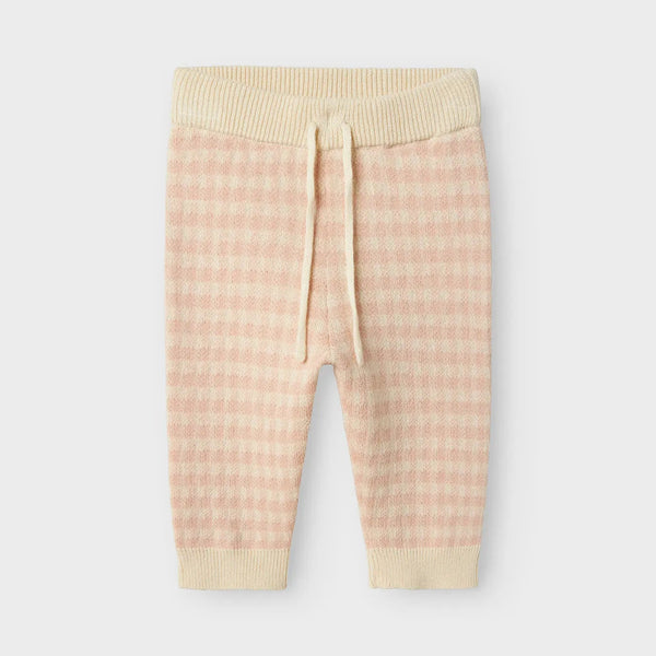 Nadie Knit Pants - Cameo Rose