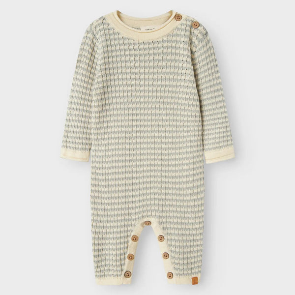 Nelson Long Sleeve Knit Suit - Pigeon