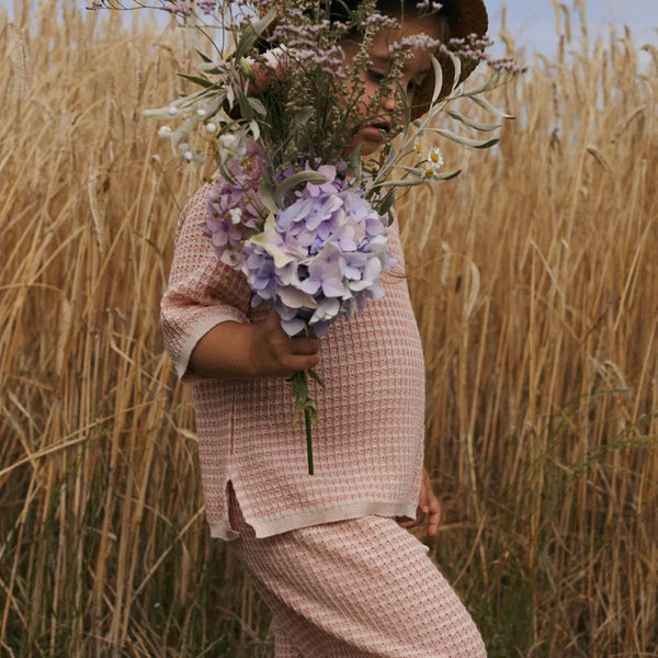 Halma Wide Cropped Knit Pants