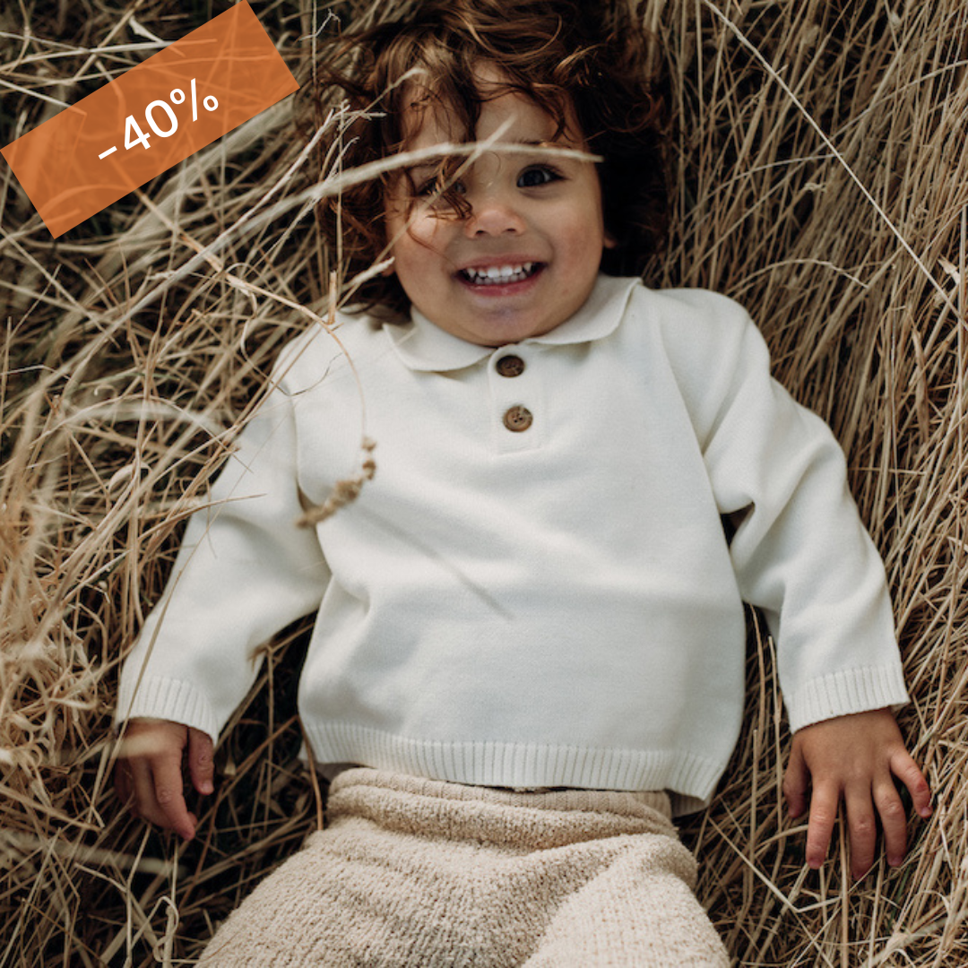 Button Up Pull Over - Vanilla