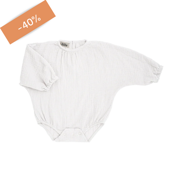 Gaia Muslin Playsuit - Cream