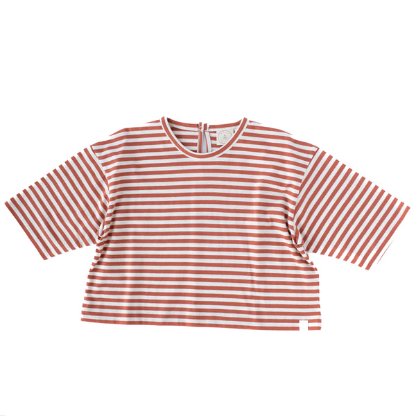 LAATSTE - Abbey Oversized T-Shirt Stripe