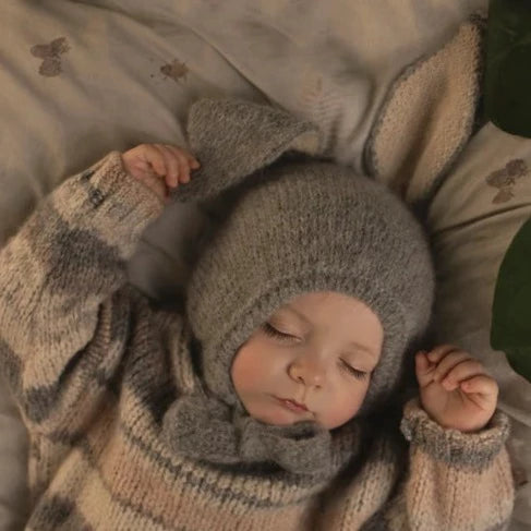 LAATSTE - Bunny Muts - Sésame Grey