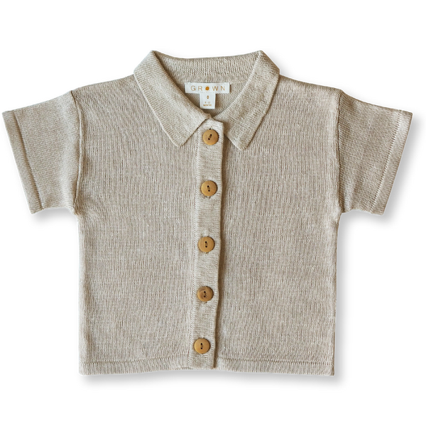 Linen Knit Shirt - Linen