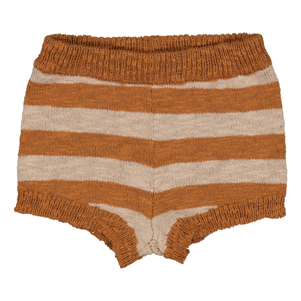 Pepa Cotton Slub Knit - Driftwood Stripe