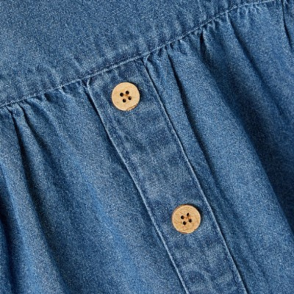 LAATSTE - Jeansjurk - Medium Blue Jeans