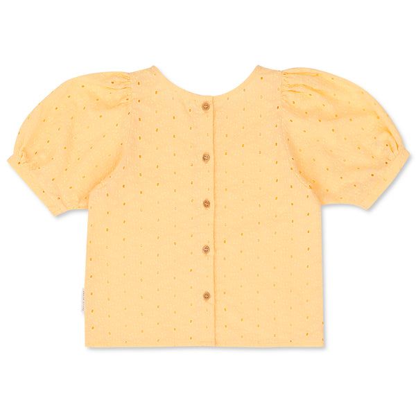 LAATSTE - Puff Sleeve Blouse - Golden Sun