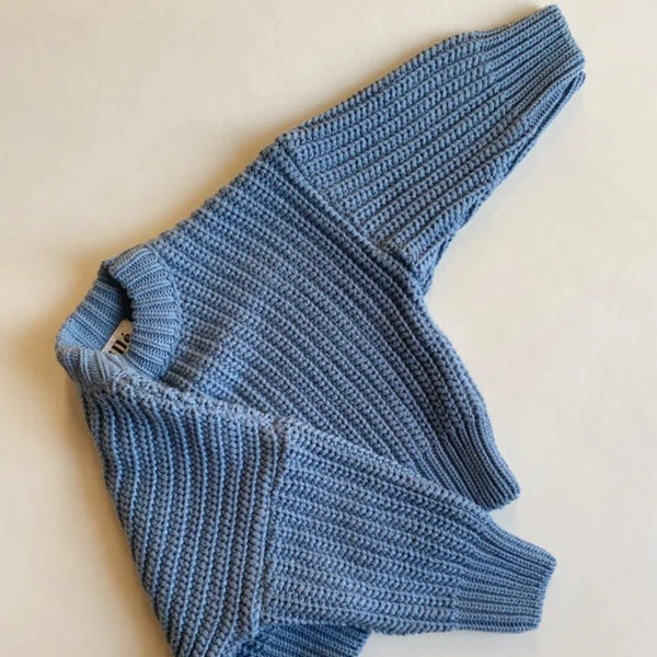 LAATSTE - Chunky Sweater - Indigo